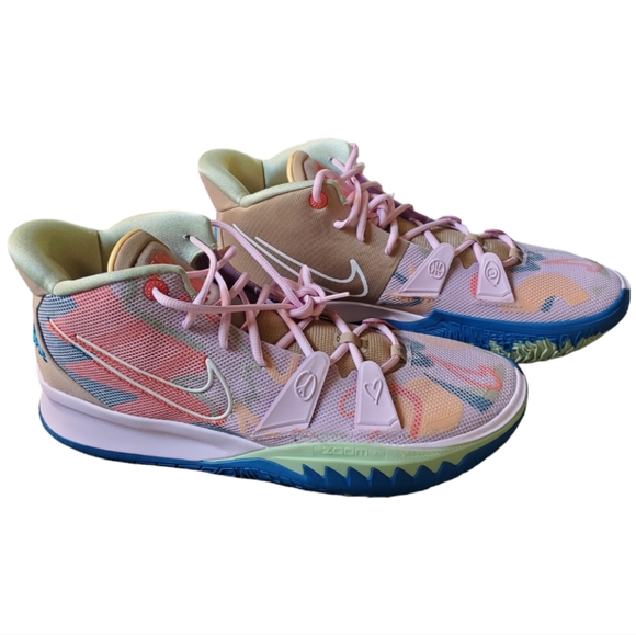 Nike • Mens Size 16 • Kyrie 7  1 World 1 People • Regal Pink • Basketball Shoes - Picture 15 of 15